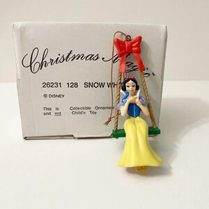 Vintage Snow White Disney Christmas Magic Collectible Ornament